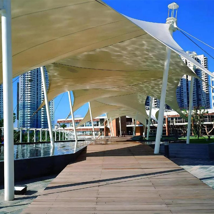 乐山膜结构景观棚