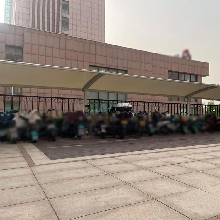 乐山膜结构电动车棚